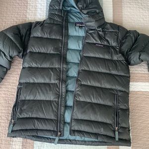 Patagonia high-loft down sweater hoody